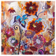 "Garden of Time Well Spent" Digital Paper Print by Joan Elan Davis, 32"x32"