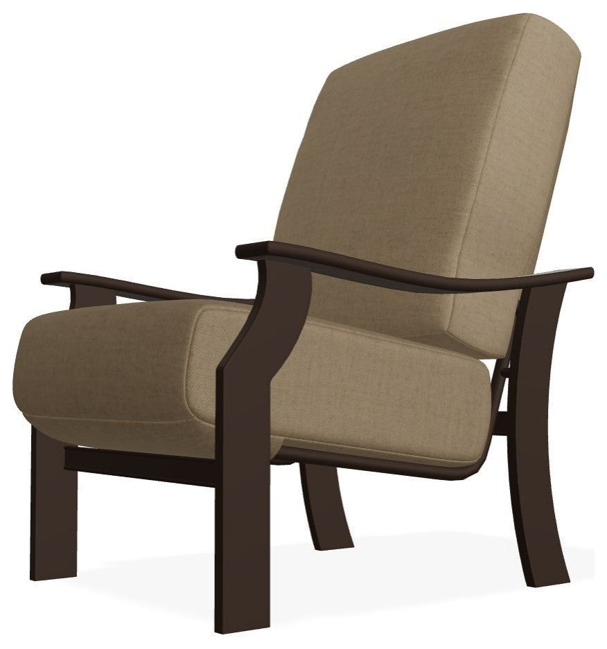 St. Catherine Deep Seat Outdoor Armchair, Wren/Kona