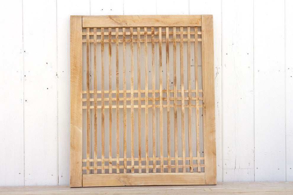 Large Criss-Cross Chinese Window