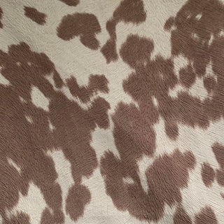 Plutus Brown Cowhide Animal Luxury Throw Pillow, 20"x36"