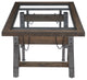 Modus Medici Coffee Table in Charcoal Brown