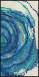 24x48 All Mixed Up VIII, Framed Artwork, Black