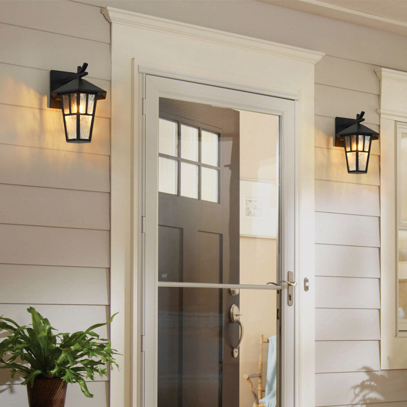 Modern Outdoor Loft Wall Lamp for Courtyard, Porch, Balcony, Bronze