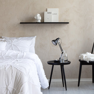 Lonny Wall Mounted Shelves, Black