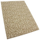 Scroll Pattern 3/8 Thick Indoor Area Rug Carpet, Dusk, 9x9