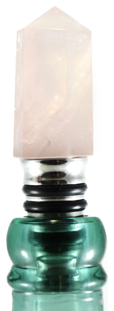 Rose Quartz Wine Stopper