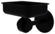 Satellite Orbit Two Wall Mount Soap Dish, Matte Black