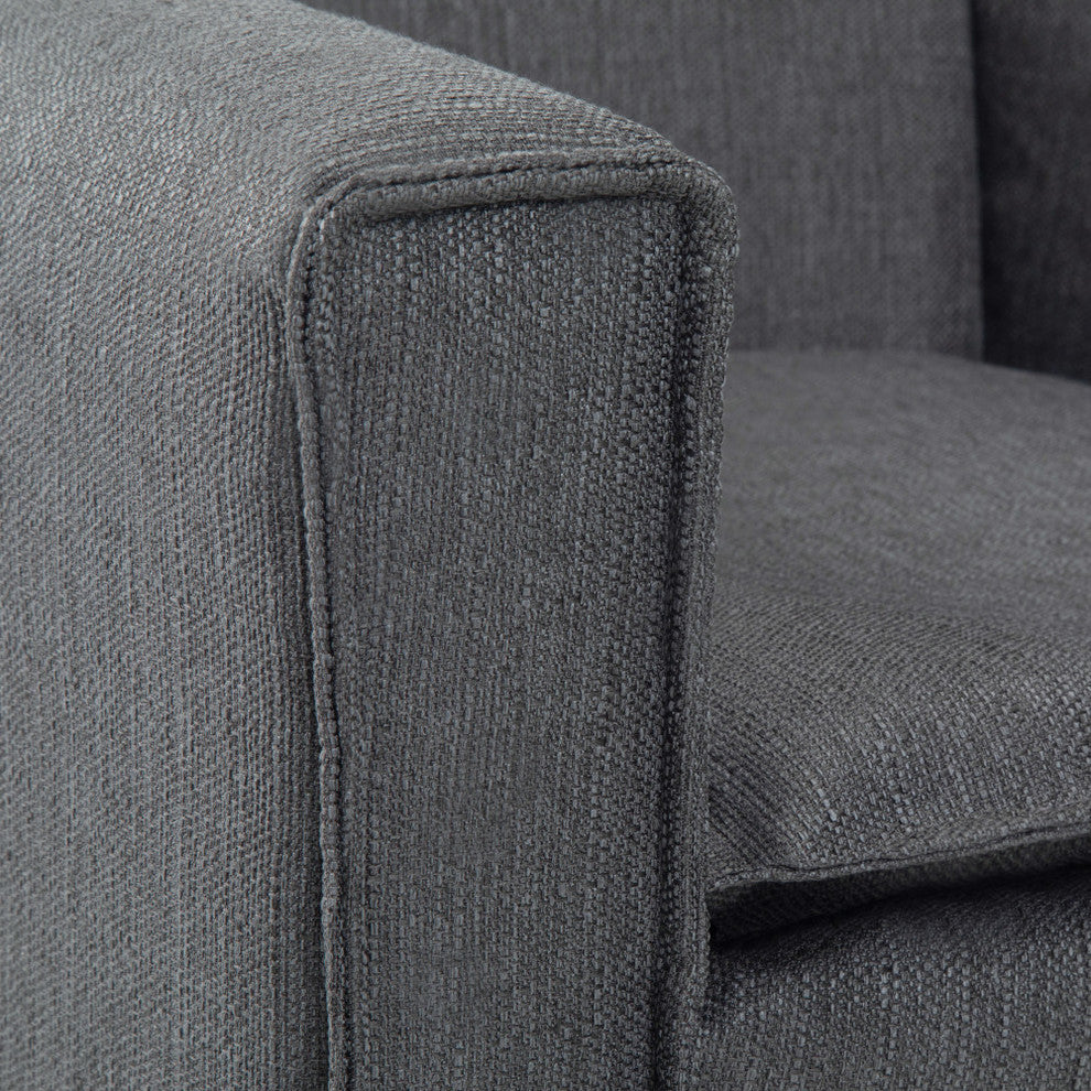 Warren Accent Chair with Hairpin Legs