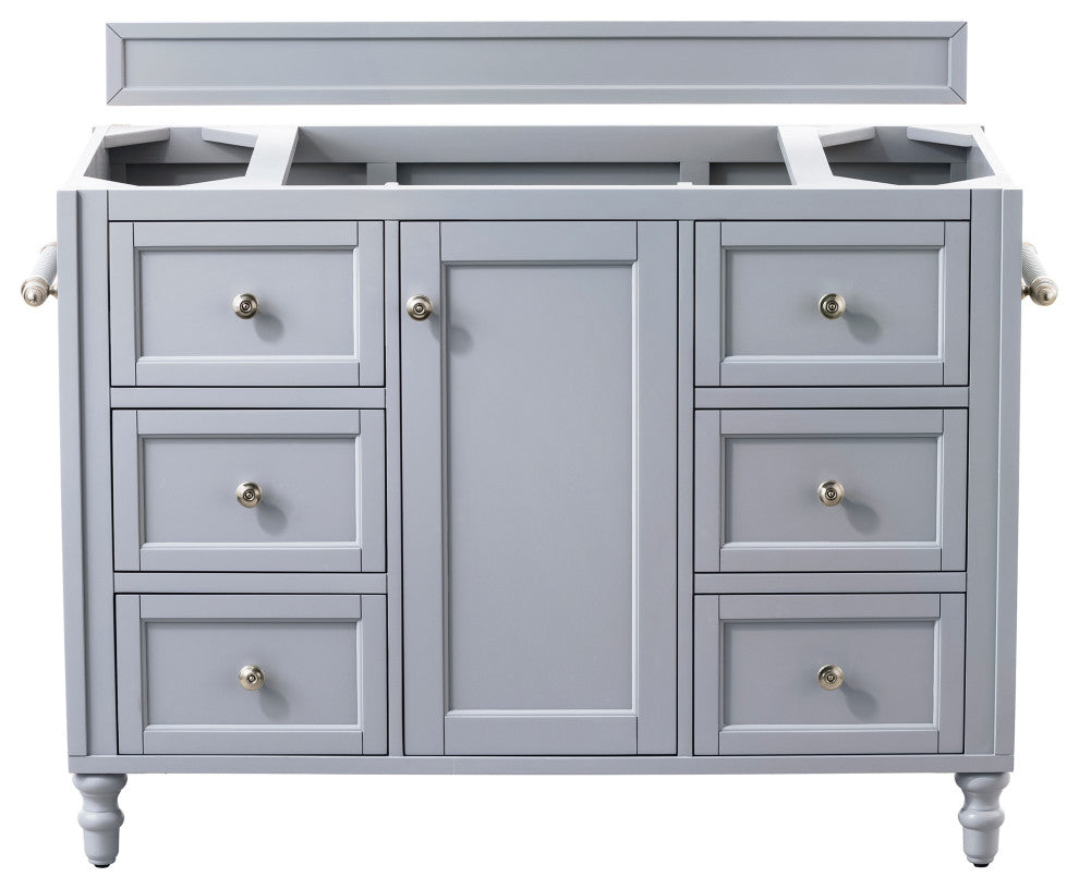Copper Cove Encore 48" Vanity, Silver Gray, Gray Expo Quartz Top