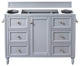 Copper Cove Encore 48" Vanity, Silver Gray, Gray Expo Quartz Top