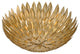 Gold Leaf Flushmount