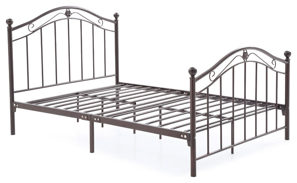 Metal Bed, Bronze, Twin