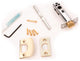 Palladian Plate Privacy Set - 2-3/8"