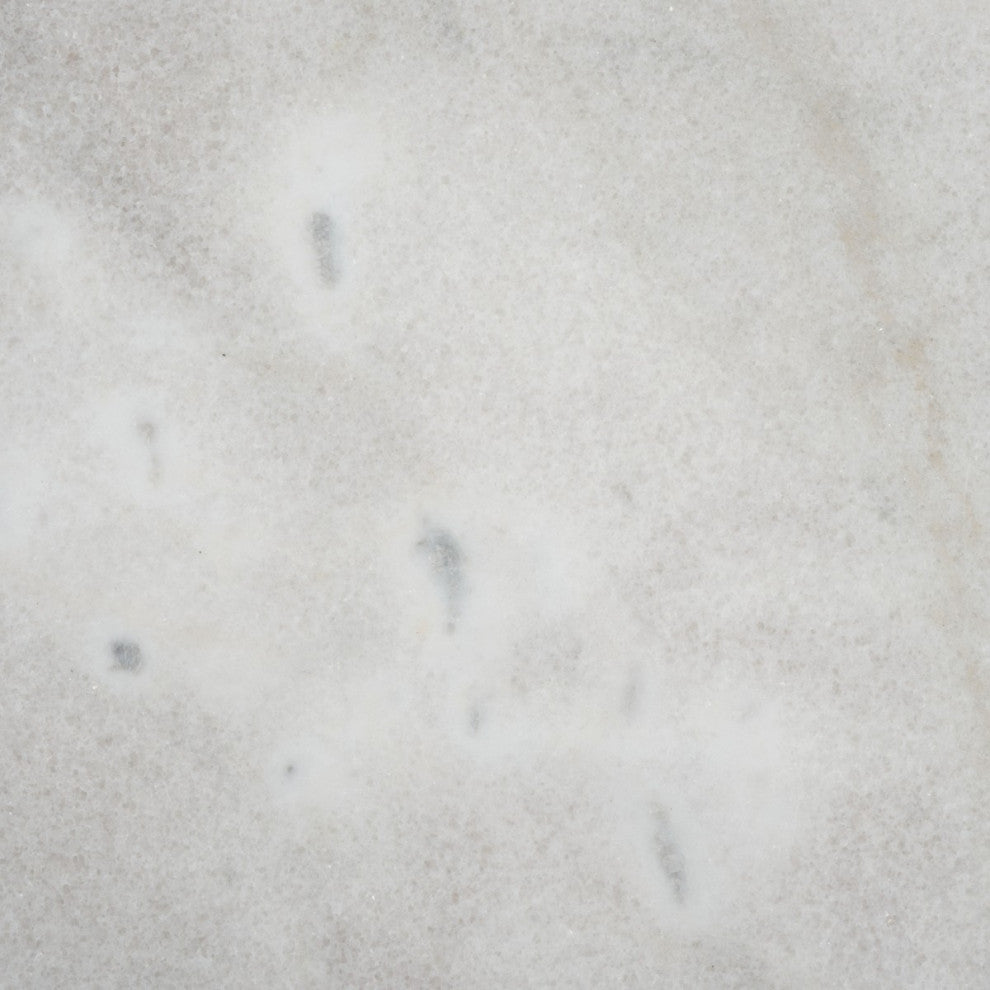 Safavieh Couture Debbie Rectangle Metal Coffee Table, Brass/White