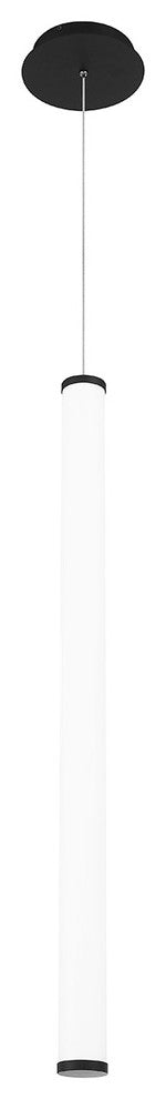 Flare 37" LED Linear Pendant 3000K, Black