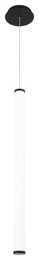 Flare 37" LED Linear Pendant 3000K, Black