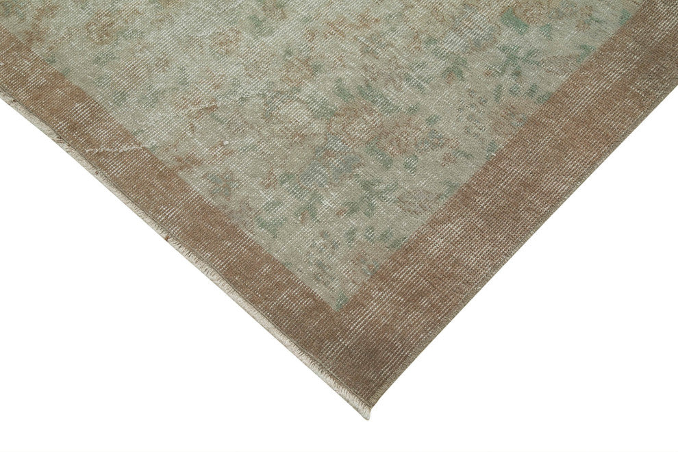 Rug N Carpet - Handmade Oriental 3' 7" x 6' 5" Faded Small Area Rug