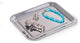 6"x8" Silver Plated Tray, Lifted Border Accent