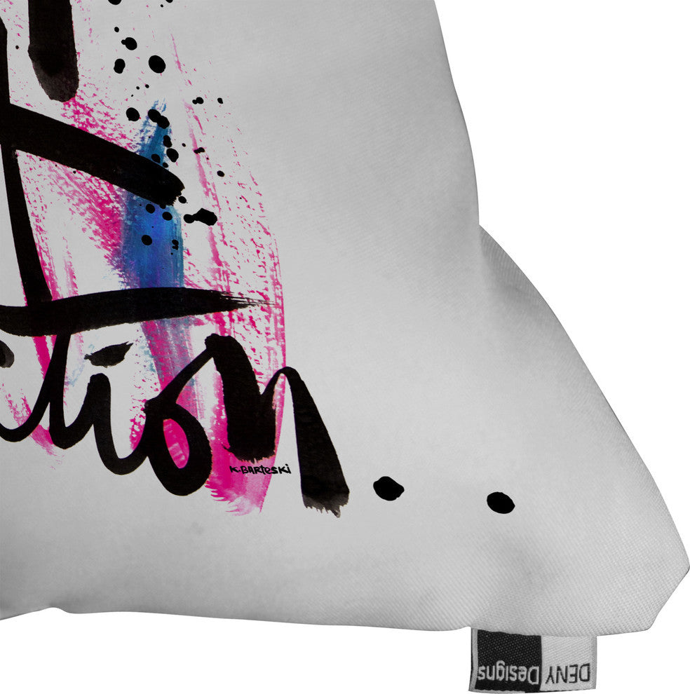 Deny Designs Kal Barteski Rebel Against Perfection Outdoor Throw Pillow
