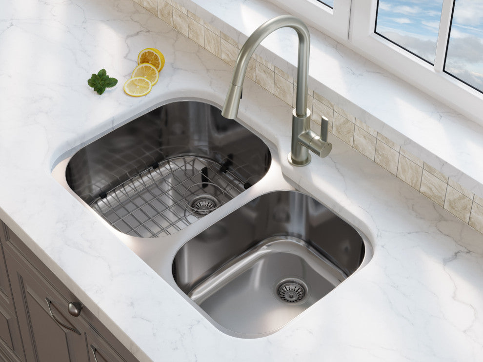 Aria Pull-Down Kitchen Faucet, Brushed Nickel
