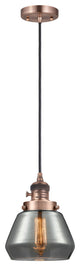 INNOVATIONS 201CSW-AC-G173-LED 1-Light Mini Pendant Antique Copper