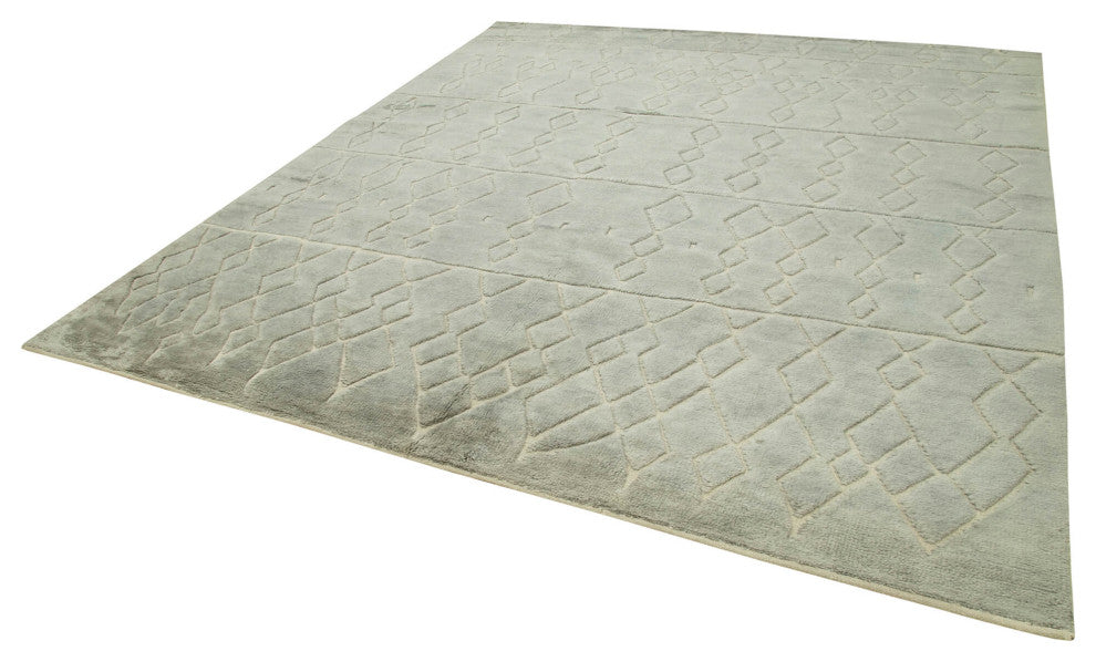 Rug N Carpet - Handmade One-of-a-Kind 9' 2'' x 10' 6'' Moroccan Area Rug