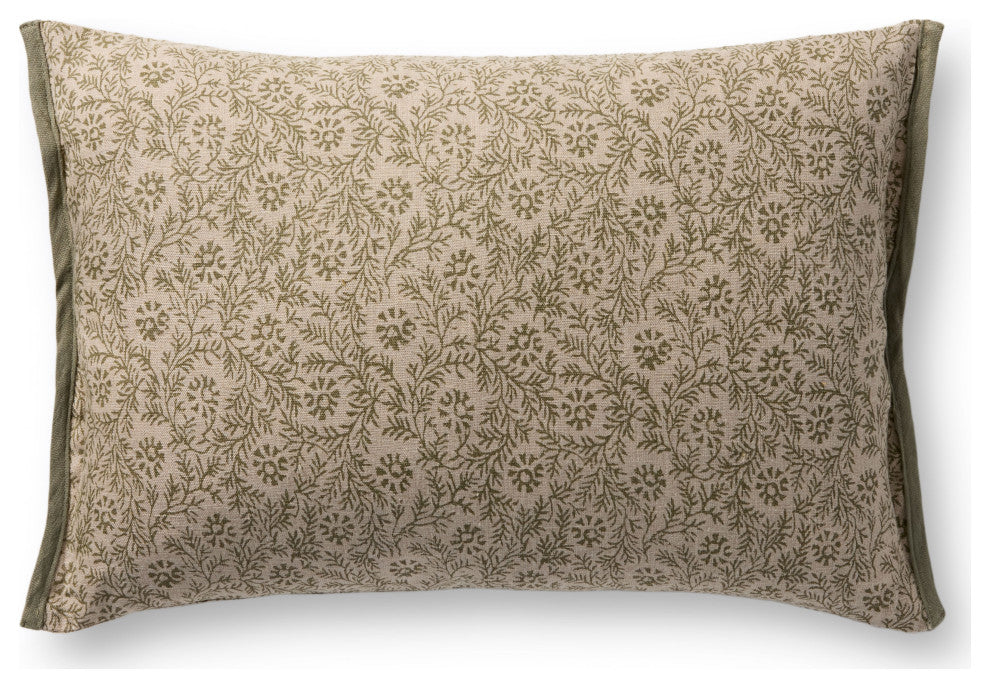 Loloi PLL0194 Green 13'' x 21'' Cover Only