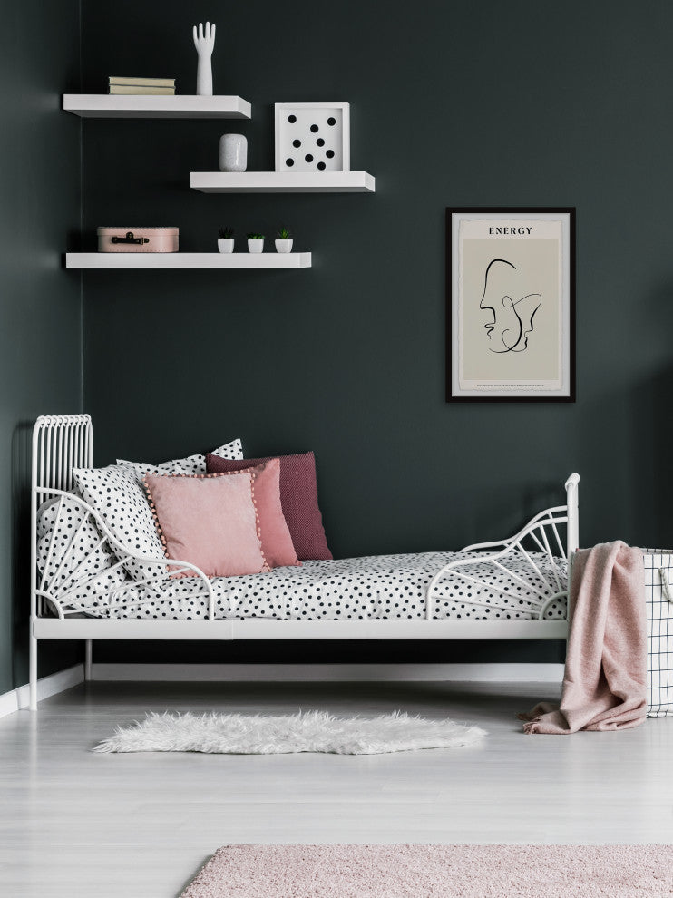 "Positive Energy" Framed Painting Print, 16x24