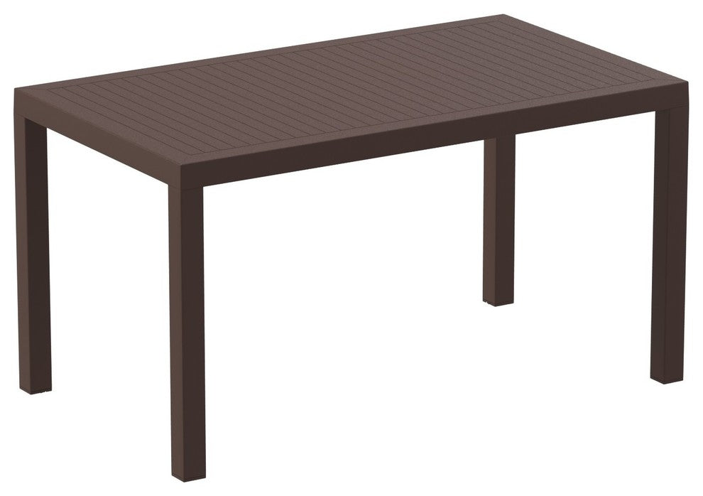 Compamia Ares Rectangle Dining Table, Brown