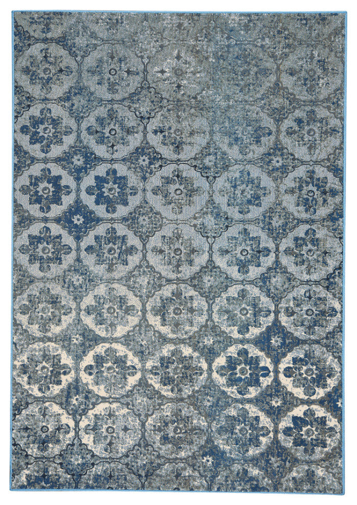 Capel Kevin O'Brien Cavalcade-Constantinople Azure 2478_440 Machine Woven Rugs