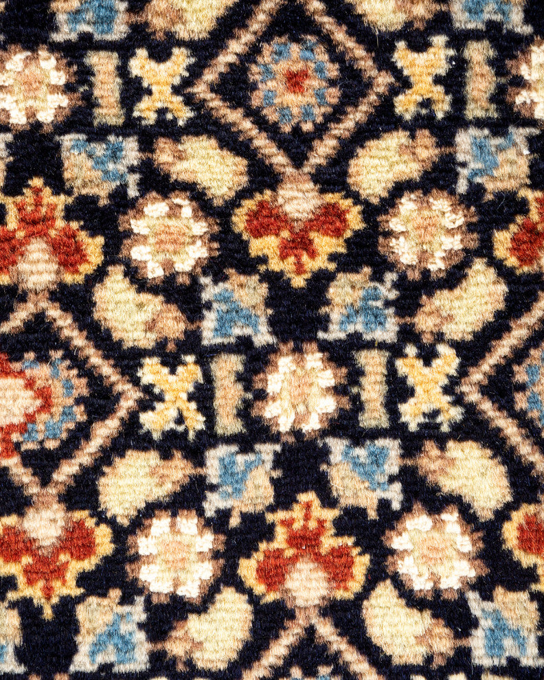 Mogul, One-of-a-Kind Hand-Knotted Area Rug Blue, 4' 7" x 7' 3"