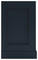 Ariel Stafford 36" Single Right Offset Sink Bathroom Vanity Base, Midnight Blue