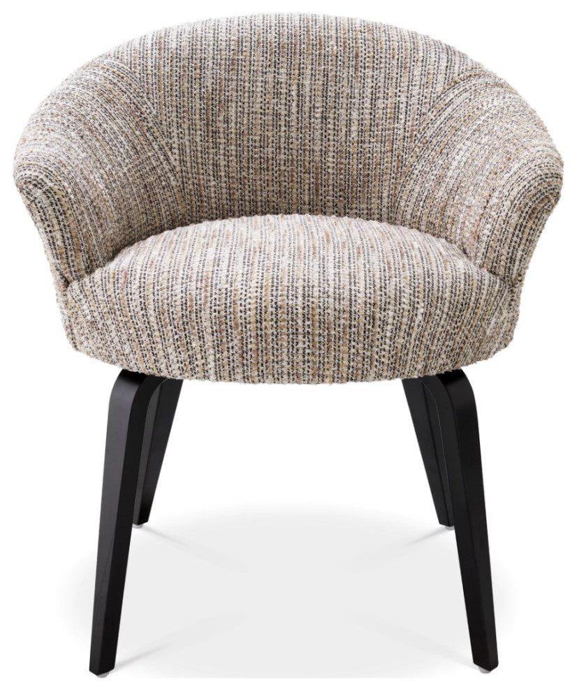 Upholstered Contemporary Dining Armchair | Eichholtz Moretti