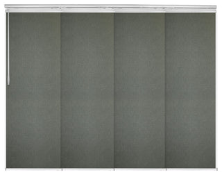 Salvatore 4-Panel Track Extendable Vertical Blinds 48-88"W