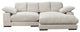 Plunge Sectional Sahara