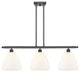 Innovations 516-3I-BK-GBD-91-LED 3 Light Island Light, Matte Black