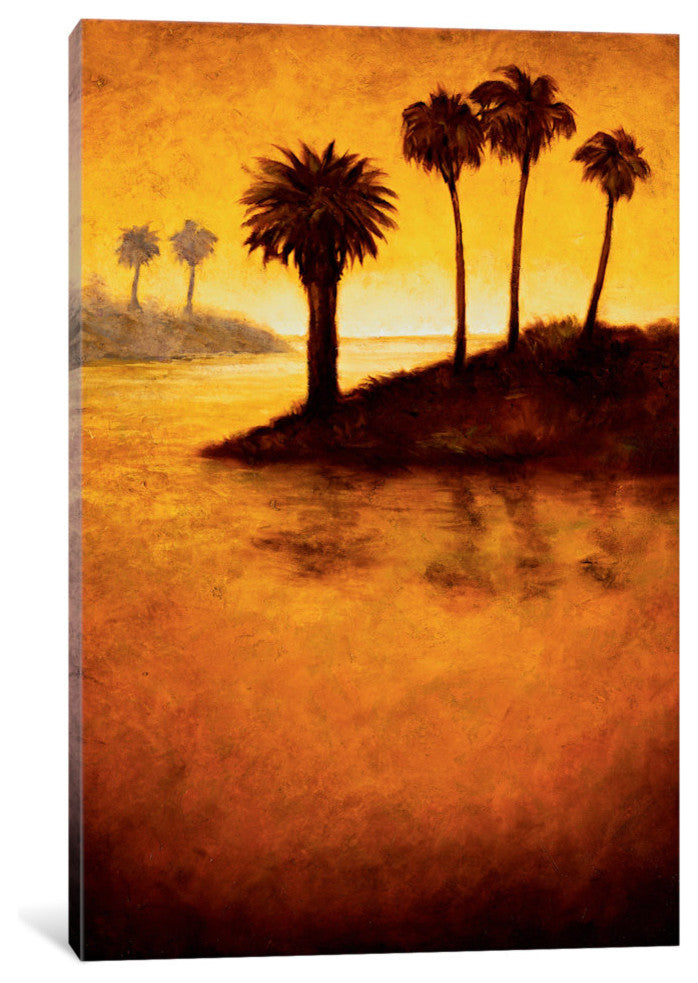 "Lagoon I" by Gregory Williams, Canvas Print, 26"x18"
