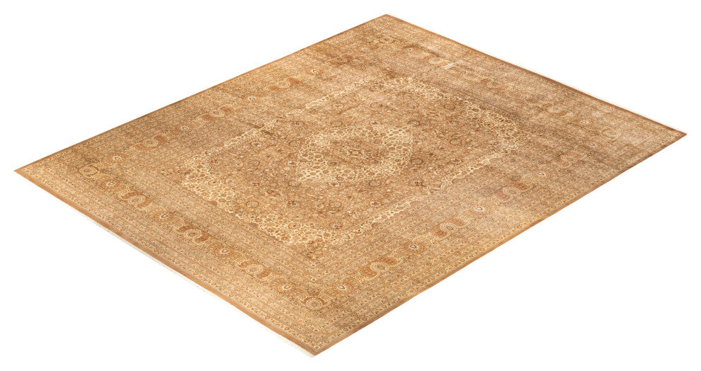 Mogul, One-of-a-Kind Hand-Knotted Area Rug  - Brown, 12' 2" x 15' 3"