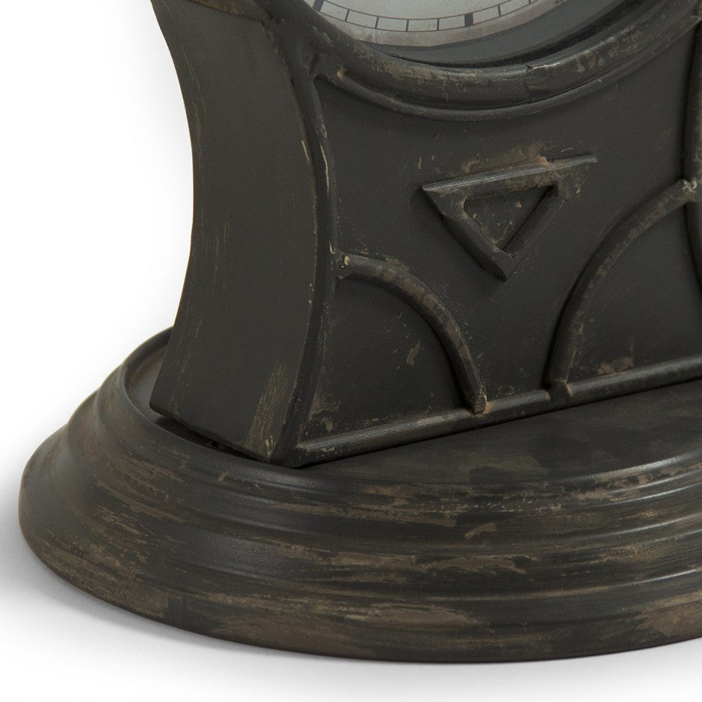 Iron Scale Clock, Bronze