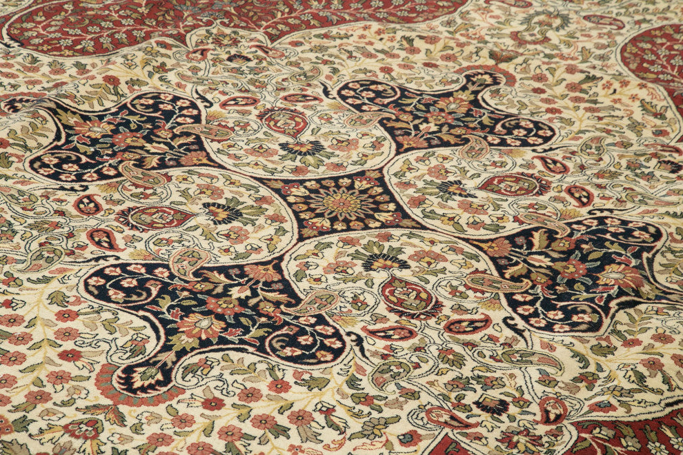 Rug N Carpet - Handmade Oriental 12' 2" x 18' 0" Oversize Oushak Area Rug