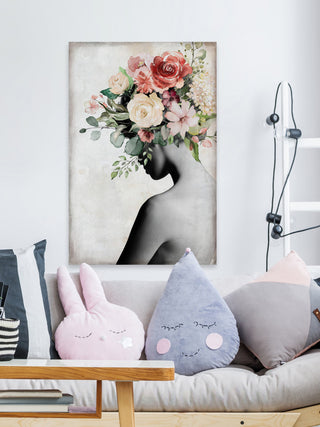 "Unpredictable" Painting Print on Wrapped Canvas, 16x24