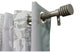 Extendable Curtain Rod Set 49 to 82 L -Diam