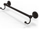 Shadwell 24" Towel Bar with Integrated Hooks, Oil Rubbed Bronze