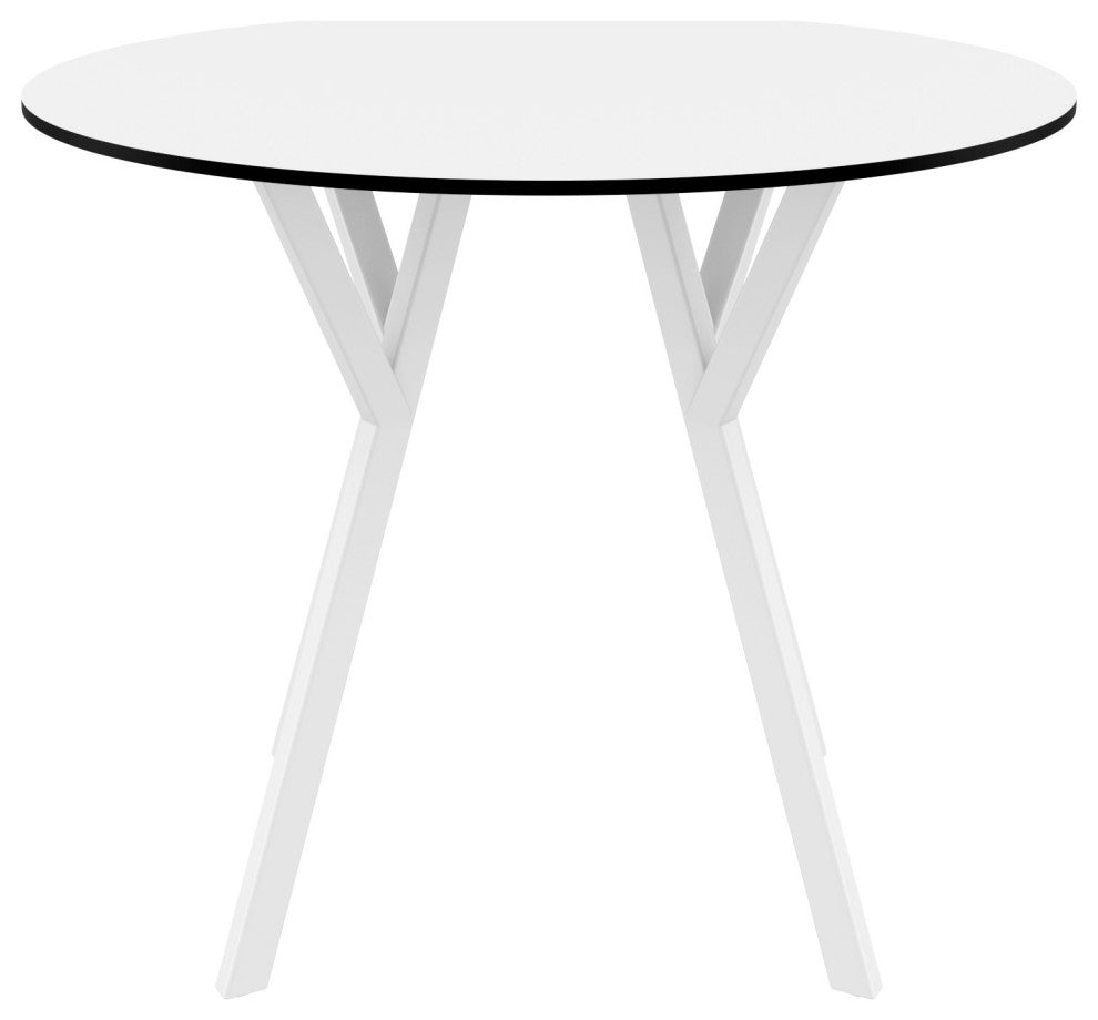 Max Round Table 35" White