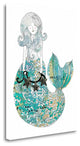 "Mermaid II" By Sarah Ogren, Giclee Print on Gallery Wrap Canvas, Ready to Hang