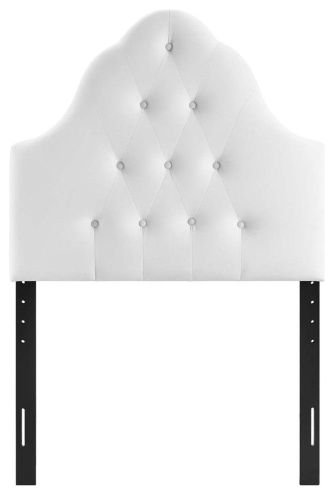 Sovereign Twin Diamond Tufted Performance Velvet Headboard
