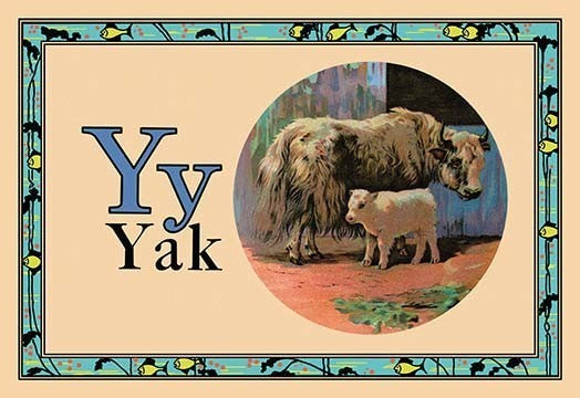 Yak- Gallery Wrapped Canvas Art 28" x 42"