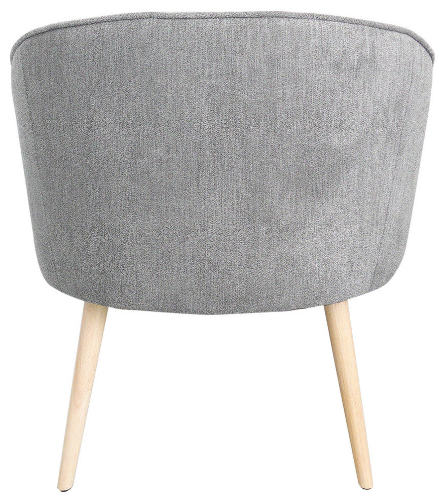 Contemporary Farah Chair Grey - Grey