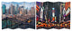 6' Tall Double Sided NY Taxi Room Divider