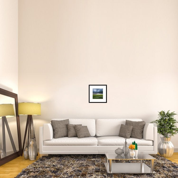 "Someplace In Summer" Framed Digital Print by Franz Schumacher, 18"x18"